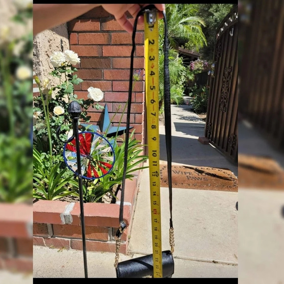 Aldo crossbody purse. Black wallet size. - Picture 10 of 12